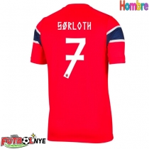 Camiseta Noruega Alexander Sorloth #7 Primera Equipación Mundial 2026 manga corta